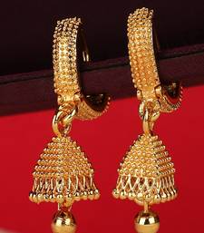 Traditional Gold Plated Jhumki Earring for Women and Girls