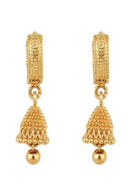 Traditional Gold Plated Jhumki Earring for Women and Girls 2