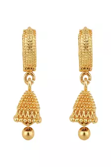 Traditional Gold Plated Jhumki Earring for Women and Girls