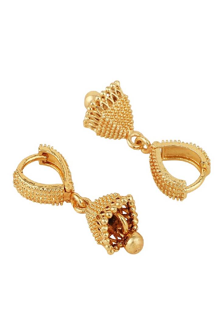 Traditional Gold Plated Jhumki Earring for Women and Girls