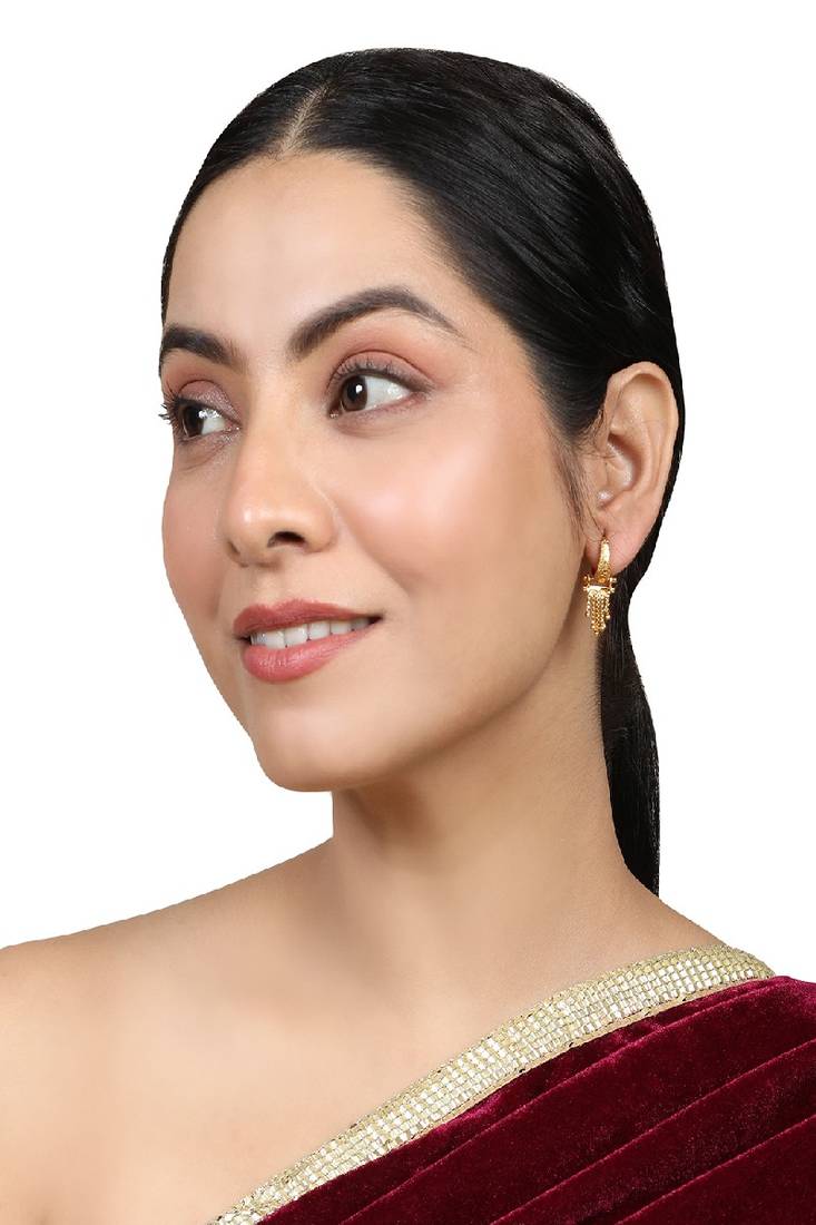 Traditional Gold Plated Jhumki Earring for Women and Girls