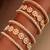 Ethnic Gold Plated Floral shaped Pearl studded Bangle Set of 4 Bangles for Girls and Women.