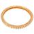 Ethnic Gold Plated Floral shaped Pearl studded Bangle Set of 4 Bangles for Girls and Women.