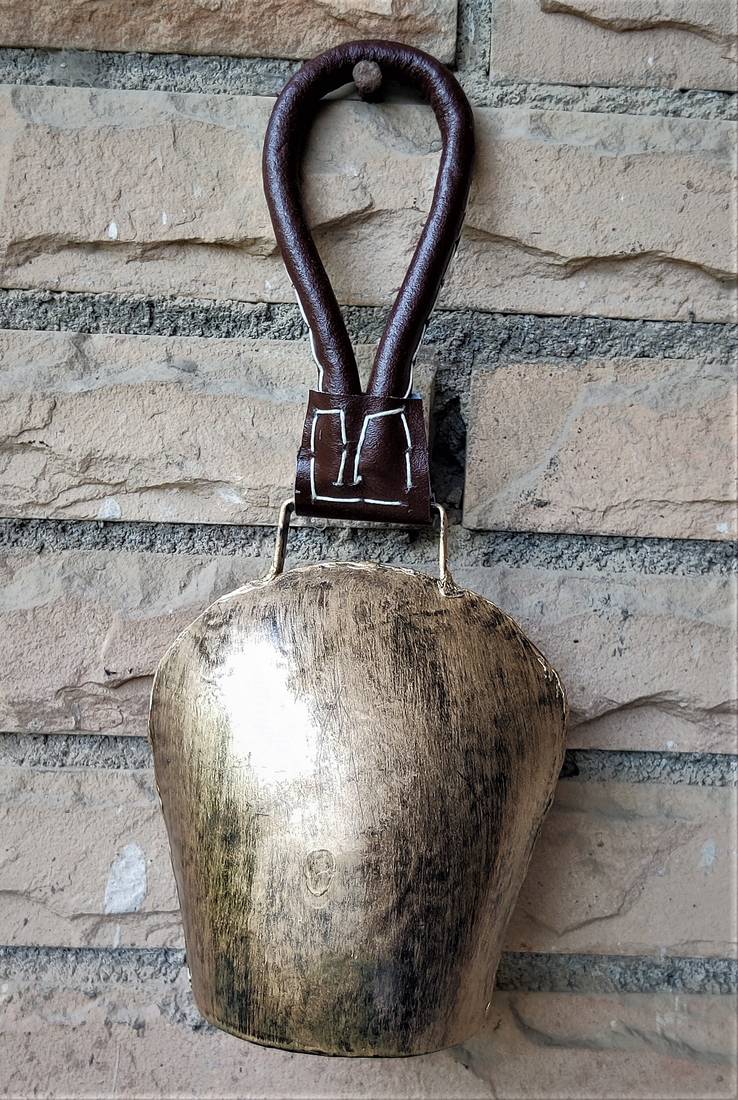 Purse Bell Gold (6")