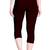 Lyra Deep Maroon Free Size Capri