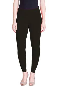 Lyra Deep Grey Free Size Ankle Leggings