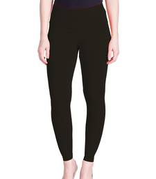 Lyra Deep Grey Free Size Ankle Leggings