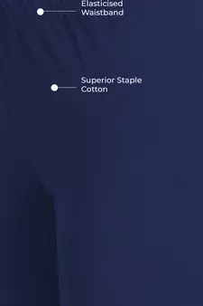 Lyra Blue Free Size Ankle Leggings