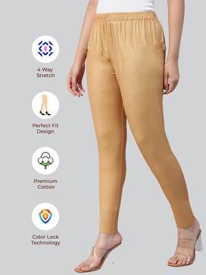 Lyra Copper Free Size Ankle Leggings 3