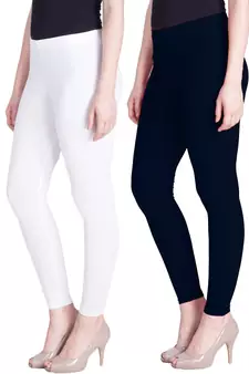 Lyra Multicolour Free Size Ankle Leggings