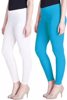 Lyra Multicolour Free Size Ankle Leggings