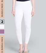 Lyra Multicolour Free Size Ankle Leggings