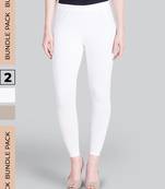 Lyra Multicolour Free Size Ankle Leggings