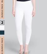Lyra Multicolour Free Size Ankle Leggings