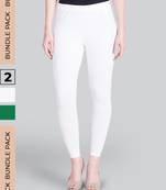 Lyra Multicolour Free Size Ankle Leggings