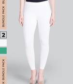 Lyra Multicolour Free Size Ankle Leggings