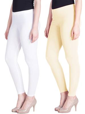 Lyra Multicolour Free Size Ankle Leggings 1