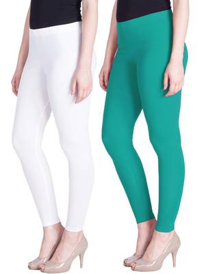 Lyra Multicolour Free Size Ankle Leggings 1
