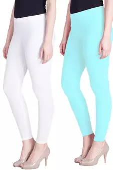 Lyra Multicolour Free Size Ankle Leggings