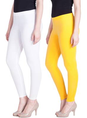 Lyra Multicolour Free Size Ankle Leggings 1