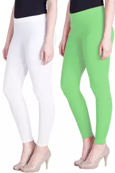 Lyra Multicolour Free Size Ankle Leggings
