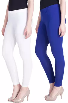 Lyra Multicolour Free Size Ankle Leggings