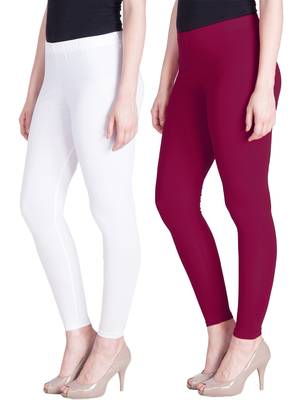 Lyra Multicolour Free Size Ankle Leggings 1