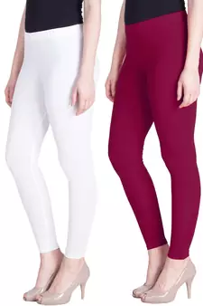 Lyra Multicolour Free Size Ankle Leggings