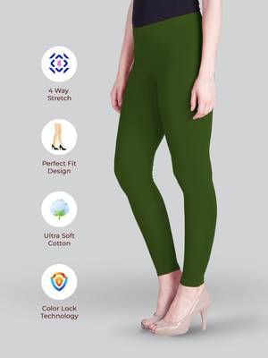 Lyra Multicolour Free Size Ankle Leggings 3