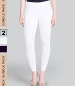 Lyra Multicolour Free Size Ankle Leggings
