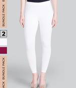 Lyra Multicolour Free Size Ankle Leggings