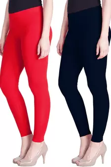 Lyra Multicolour Free Size Ankle Leggings