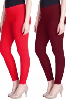 Lyra Multicolour Free Size Ankle Leggings