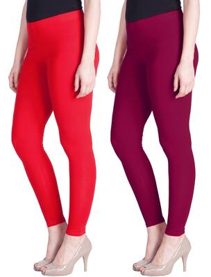 Lyra Multicolour Free Size Ankle Leggings 1