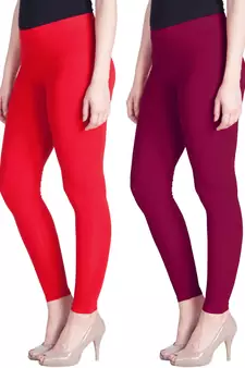 Lyra Multicolour Free Size Ankle Leggings