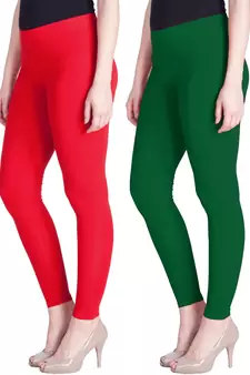 Lyra Multicolour Free Size Ankle Leggings