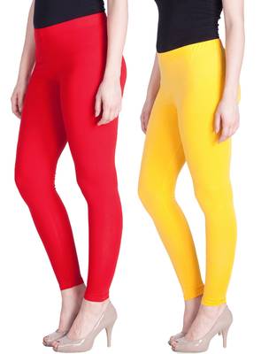 Lyra Multicolour Free Size Ankle Leggings 1