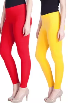 Lyra Multicolour Free Size Ankle Leggings