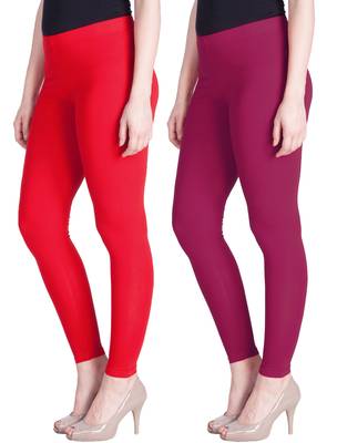 Lyra Multicolour Free Size Ankle Leggings 1