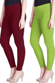 Lyra Multicolour Free Size Ankle Leggings