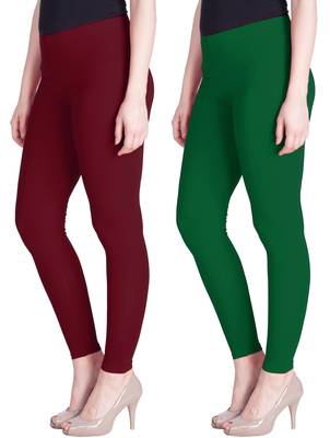 Lyra Multicolour Free Size Ankle Leggings 1