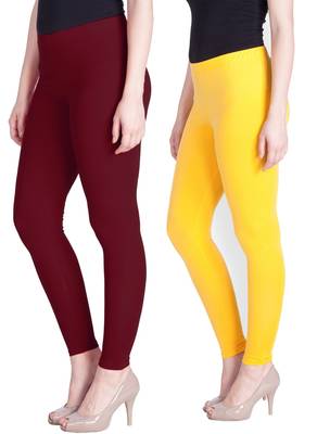Lyra Multicolour Free Size Ankle Leggings 1