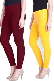 Lyra Multicolour Free Size Ankle Leggings