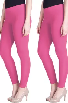 Lyra Romantic Rani Free Size Ankle Leggings