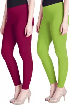 Lyra Multicolour Free Size Ankle Leggings