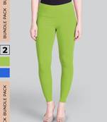 Lyra Multicolour Free Size Ankle Leggings