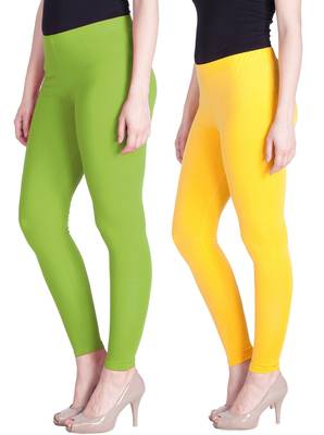 Lyra Multicolour Free Size Ankle Leggings 1