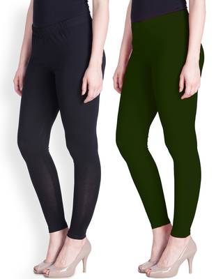 Lyra Multicolour Free Size Ankle Leggings 1