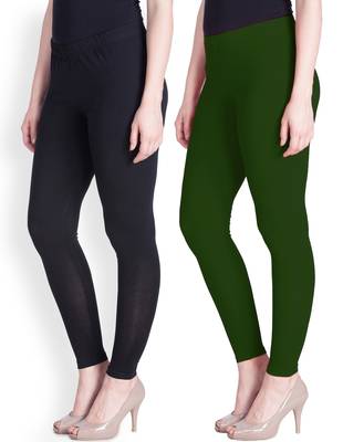 Lyra Multicolour Free Size Ankle Leggings 1