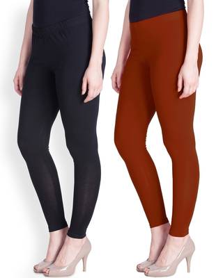 Lyra Multicolour Free Size Ankle Leggings 1